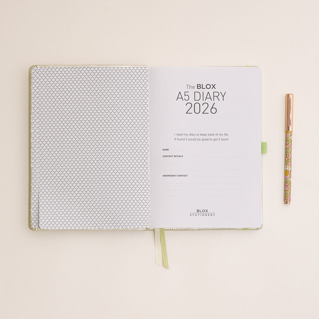 BLOX A5 Diary 2026