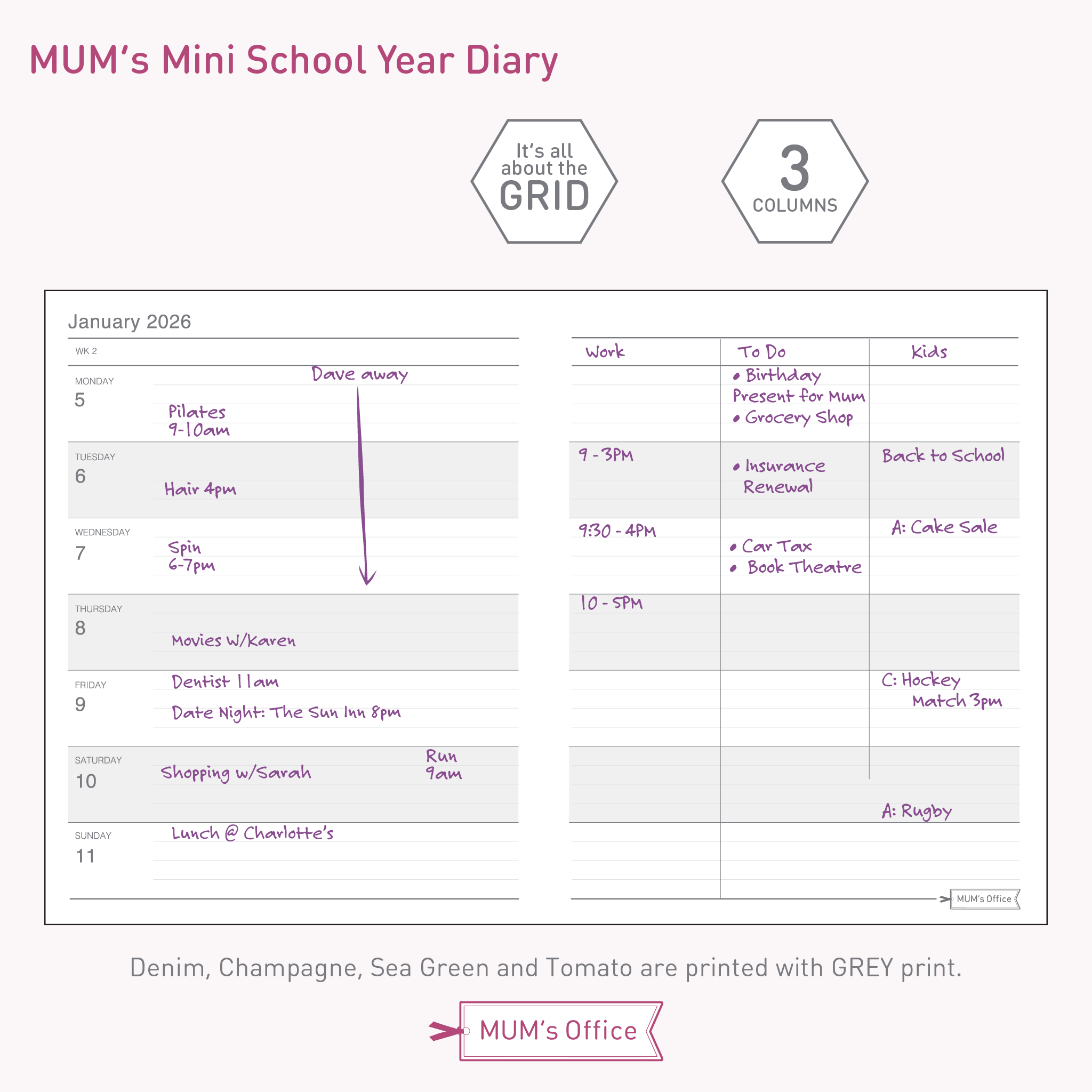 Royal freedom group  School Year Diary 2025-26